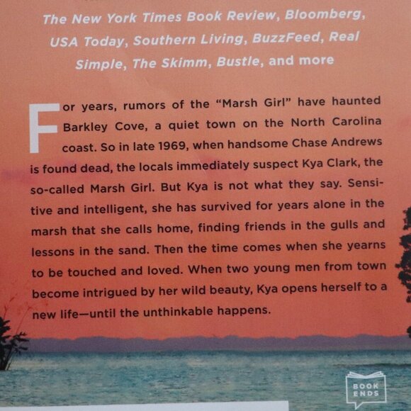 Where The Crawdads Sing by Delia Owens | Mystery | Historical | Fiction | Novel - Picture 3 of 4
